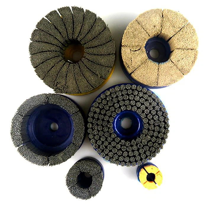 Abrasive Wire Polishing Disc Brush