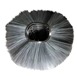 Concavo-convex Brush For Cleaning Snow