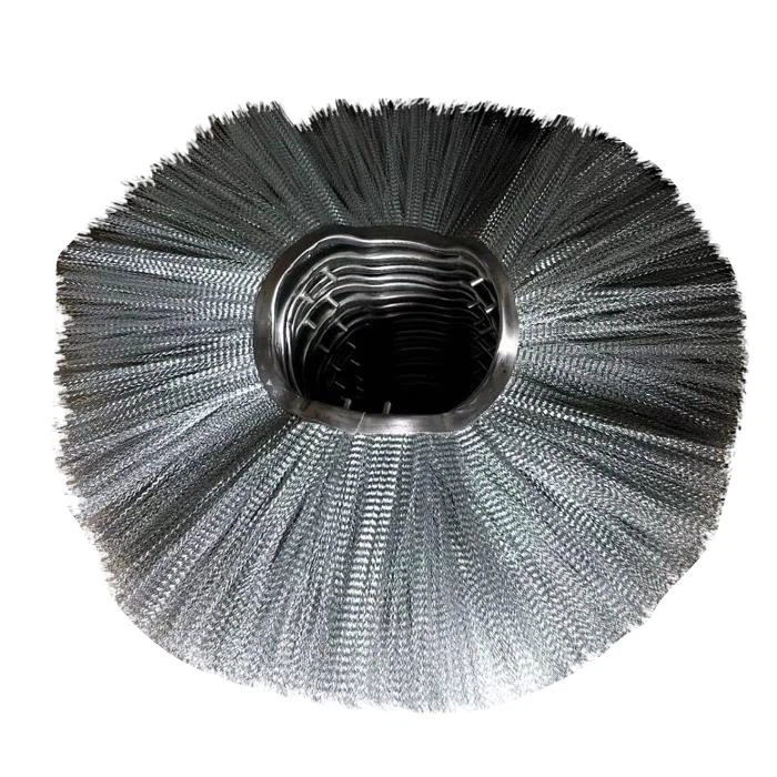 Concavo-convex Brush For Cleaning Snow