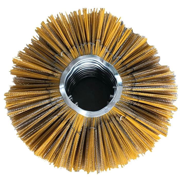 Concavo-convex Brush For Cleaning Snow