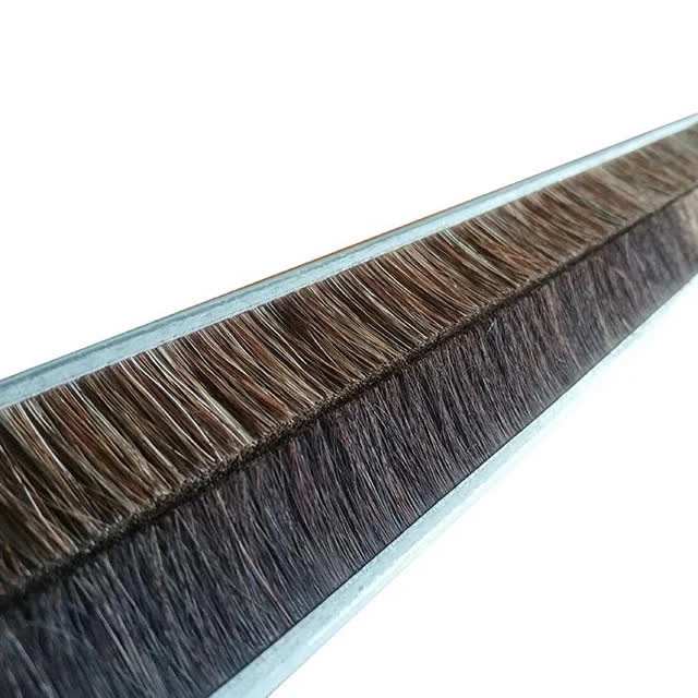Horse Hair Strip Brush