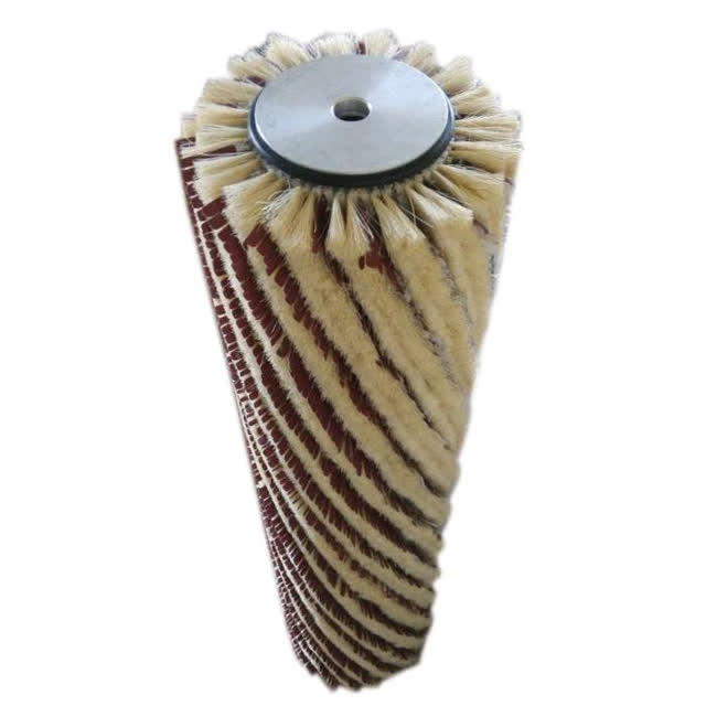 Sisal Sandpaper Oblique Roller Polishing Brush for Wood Polishing Machine