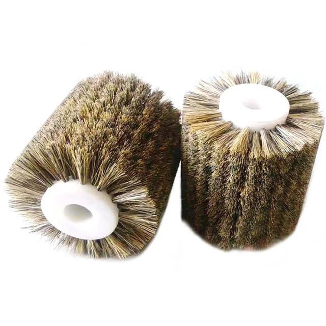 Sisal Sandpaper Oblique Roller Polishing Brush for Wood Polishing Machine